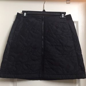 Uniqlo quilted mini skirt small